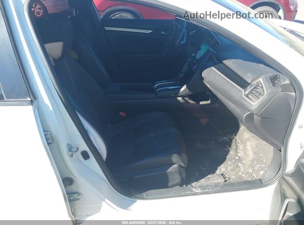 2HGFC2F82LH601292 2020 HONDA CIVIC White Widok wnętrza z przodu