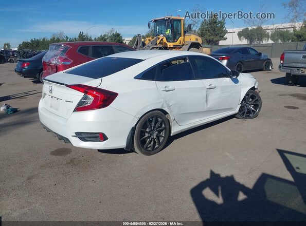 2HGFC2F82LH601292 2020 HONDA CIVIC White Tył prawy