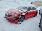 2019 Honda Civic Sport Red vin: 2HGFC2F85KH501315