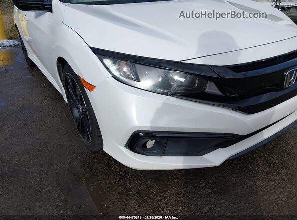 2HGFC2F86MH507899 2021 HONDA CIVIC White 