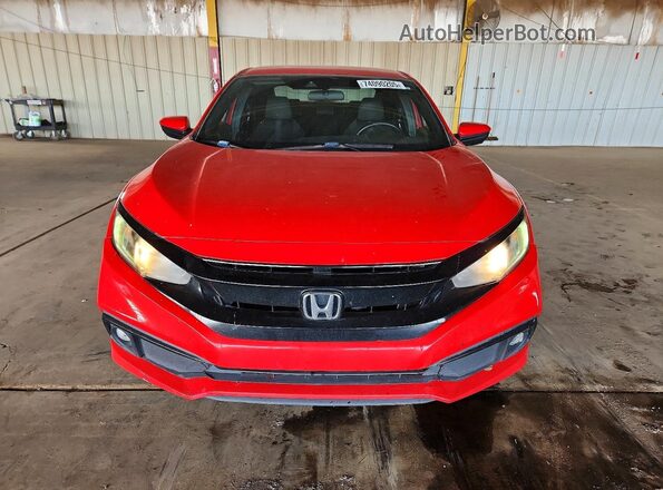 2HGFC2F87KH599733 2019 HONDA CIVIC Red წინა ხედი