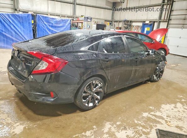 2HGFC2F89LH021103 2020 HONDA CIVIC Black Задня права чверть