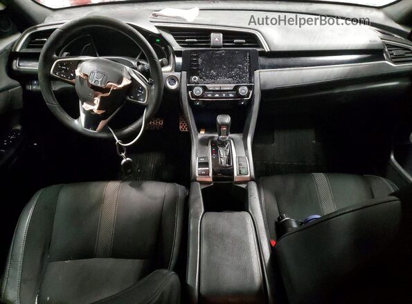 2HGFC2F89LH021103 2020 HONDA CIVIC Black Вид панелі приладів