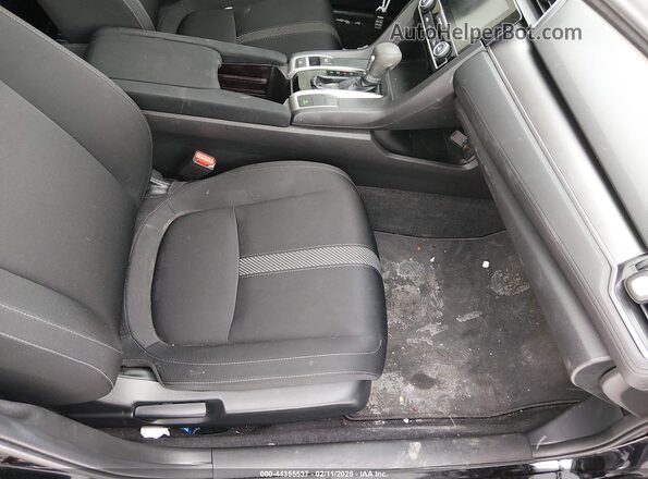 2HGFC2F8XJH525754 2018 HONDA CIVIC Black Front interior view