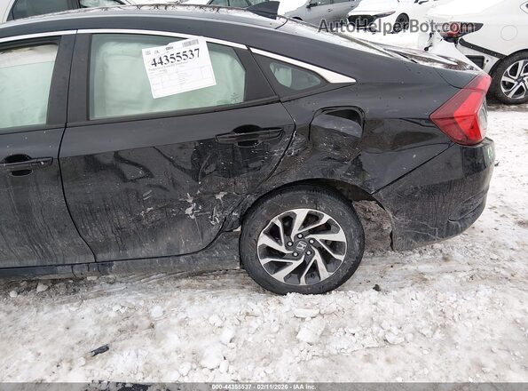 2HGFC2F8XJH525754 2018 HONDA CIVIC Black Front view