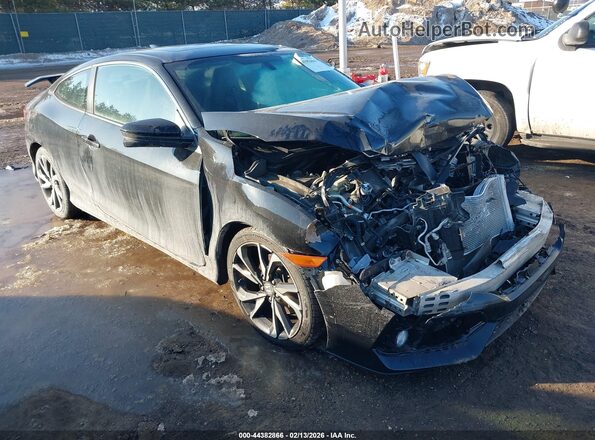 2HGFC3A50KH750348 2019 HONDA CIVIC SI Черный Передняя правая четверть