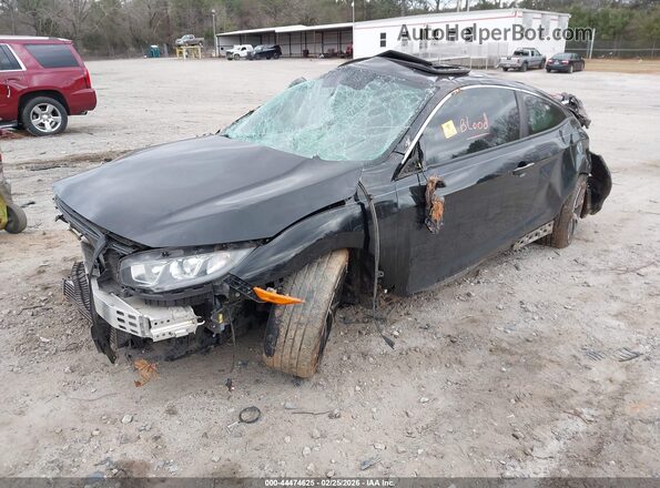 2HGFC3A53KH751607 2019 HONDA CIVIC SI Черный Передняя левая четверть