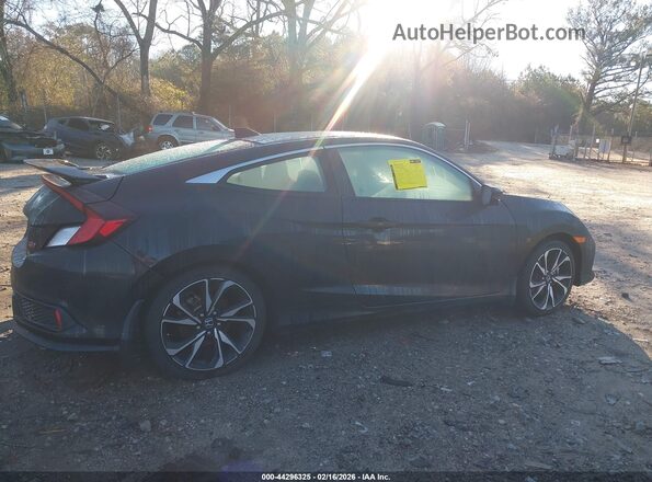 2HGFC3A53KH752353 2019 HONDA CIVIC SI Black Widok wnętrza 360 stopni