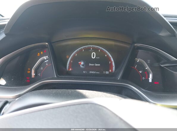 2HGFC3A56JH757903 2018 HONDA CIVIC Black Vista de los asientos traseros