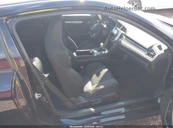 2HGFC3A56JH757903 2018 HONDA CIVIC Black Vista interior delantera