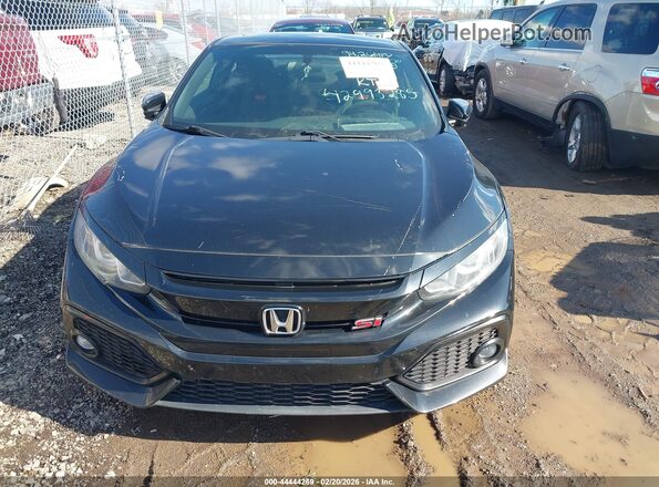 2HGFC3A56JH757903 2018 HONDA CIVIC Black Vista interior trasera