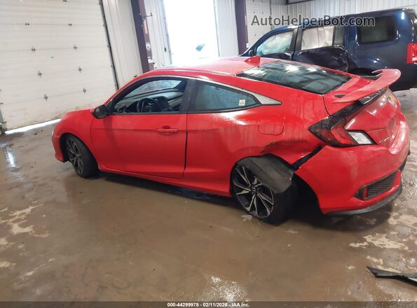 2HGFC3A56KH752234 2019 HONDA CIVIC SI Красный Панорамный вид салона 360°