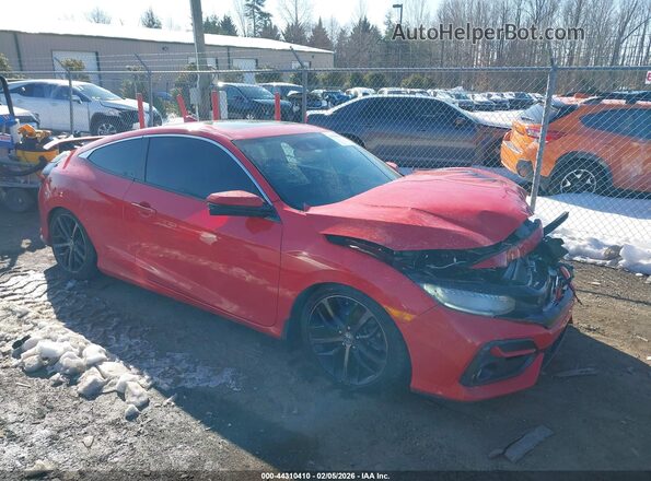 2HGFC3A59LH220235 2020 HONDA CIVIC SI Красный Передняя правая четверть