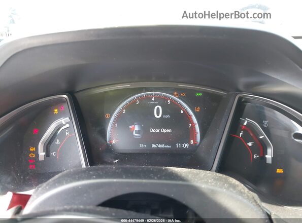 2HGFC3A5XLH754232 2020 HONDA CIVIC SI Белый Вид задних сидений