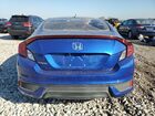 2019 Honda Civic Ex Синий vin: 2HGFC3B32KH357075