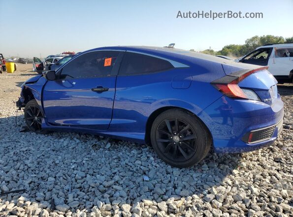 2HGFC3B32KH357075 2019 HONDA CIVIC Синий Задняя левая четверть