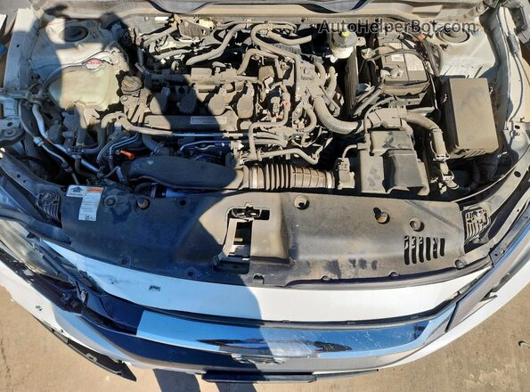 2HGFC3B39JH355340 2018 HONDA CIVIC White Widok wnętrza z tyłu