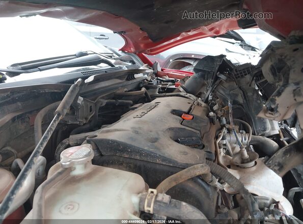 2HGFC4B52JH305452 2018 HONDA CIVIC Red უკანა ხედი