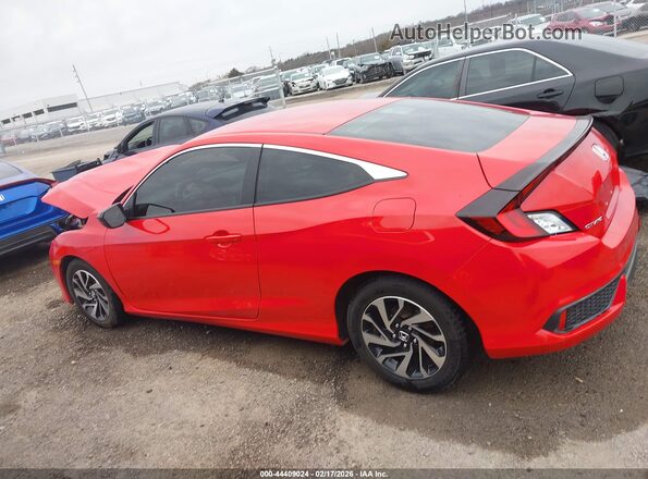 2HGFC4B52JH305452 2018 HONDA CIVIC Red 