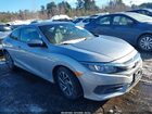 2017 Honda Civic Lx Gray vin: 2HGFC4B57HH309829