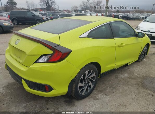 2HGFC4B69KH306799 2019 HONDA CIVIC Green უკანა მარჯვენა