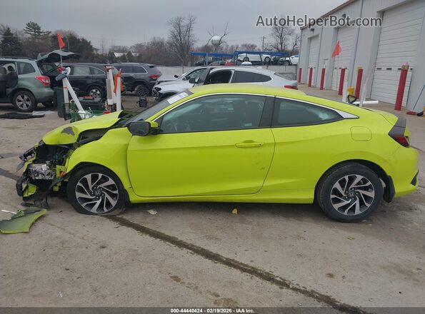 2HGFC4B69KH306799 2019 HONDA CIVIC Green სალონის 360-გრადუსიანი ხედი