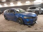 2023 Honda Civic Si Sedan Синий vin: 2HGFE1E50PH475404