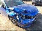 2024 Honda Civic Si Sedan Синий vin: 2HGFE1E50RH475731