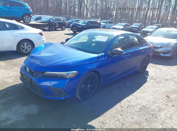 2HGFE1E50RH475731 2024 HONDA CIVIC SI Синий Передняя левая четверть