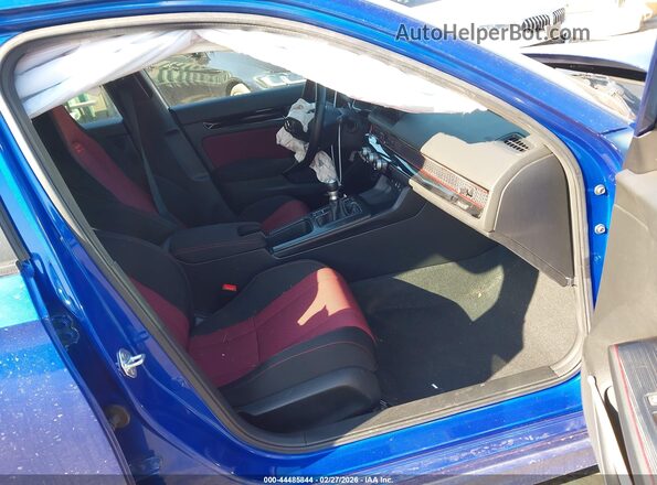 2HGFE1E50RH475731 2024 HONDA CIVIC SI Синий Вид салона спереди