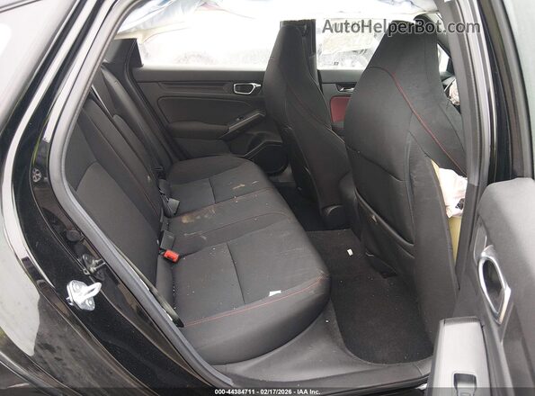 2HGFE1E51SH471970 2025 HONDA CIVIC SI Black Widok naklejki z numerem VIN