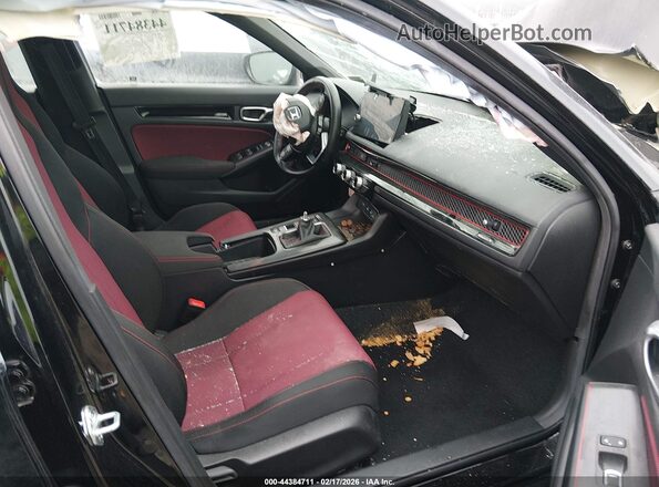 2HGFE1E51SH471970 2025 HONDA CIVIC SI Black Widok wnętrza z przodu