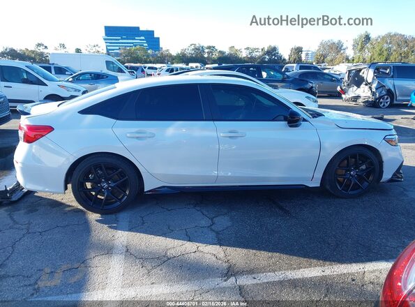 2HGFE1E52NH474655 2022 HONDA CIVIC SI Белый Вид задней части салона