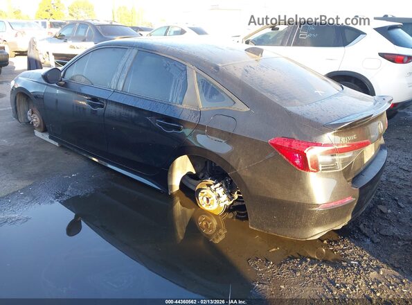 2HGFE1E54NH472485 2022 HONDA CIVIC SI Черный Задняя левая четверть