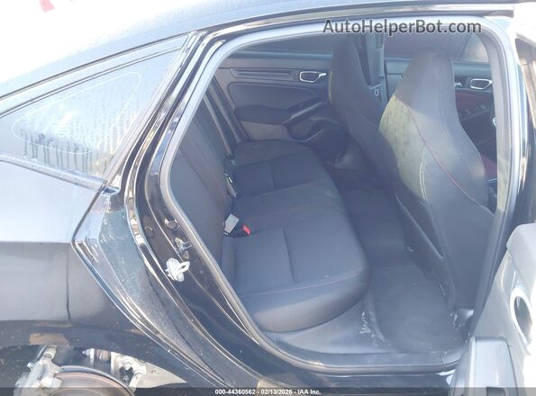 2HGFE1E54NH472485 2022 HONDA CIVIC SI Черный Вид наклейки с VIN-кодом