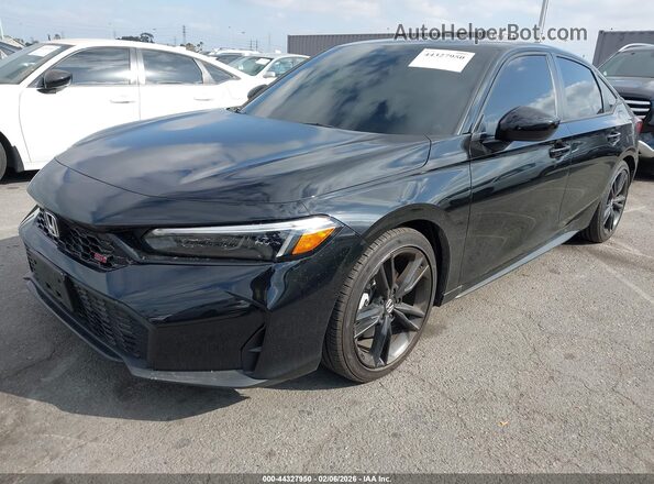 2HGFE1E54SH471056 2025 HONDA CIVIC SI Черный Передняя левая четверть