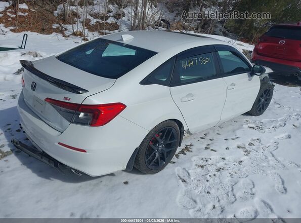 2HGFE1E55NH476237 2022 HONDA CIVIC SI Белый Задняя правая четверть