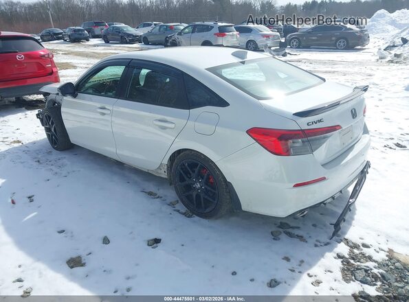 2HGFE1E55NH476237 2022 HONDA CIVIC SI Белый Задняя левая четверть