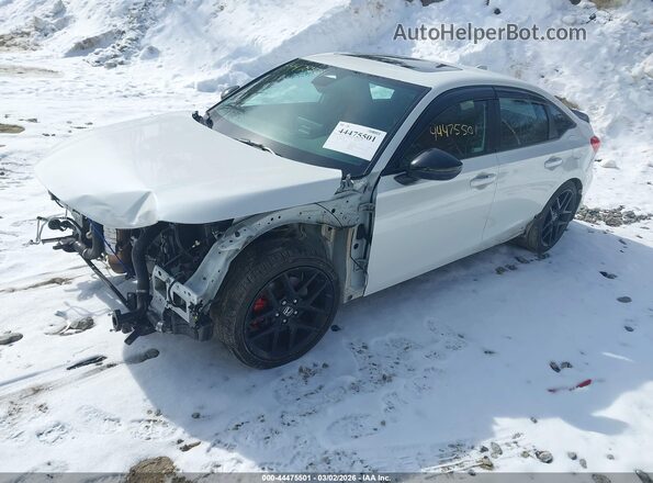 2HGFE1E55NH476237 2022 HONDA CIVIC SI Белый Передняя левая четверть
