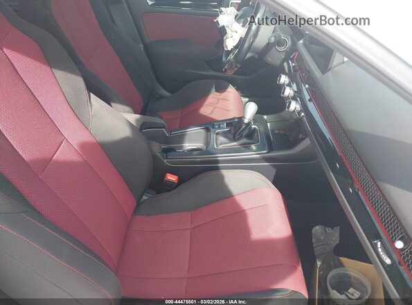 2HGFE1E55NH476237 2022 HONDA CIVIC SI Белый Вид салона спереди