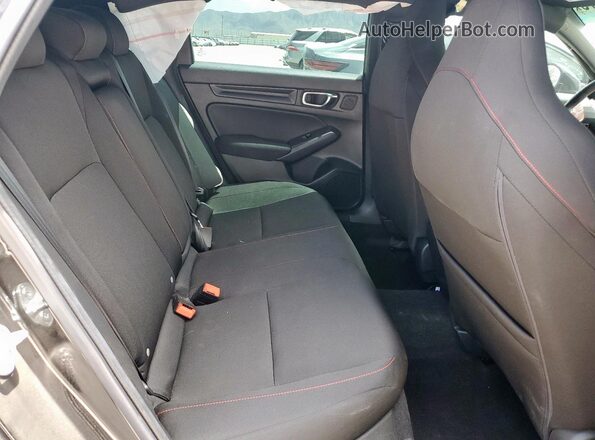 2HGFE1E55SH472894 2025 HONDA CIVIC Black Հետևի նստատեղերի տեսք