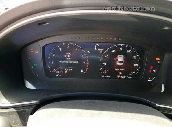 2HGFE1E55SH472894 2025 HONDA CIVIC Black Սարքավորումների վահանակի տեսք