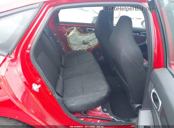 2HGFE1E57TH472140 2026 HONDA CIVIC SI Красный Вид наклейки с VIN-кодом