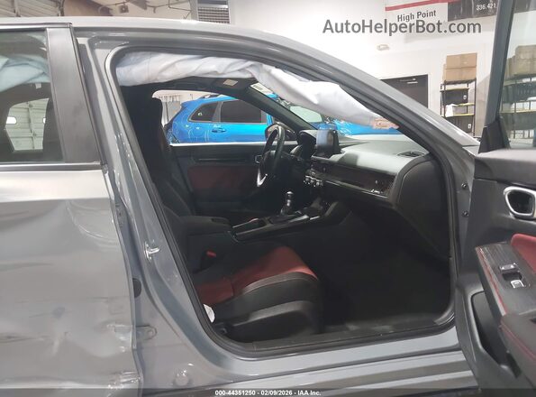 2HGFE1E59SH473787 2025 HONDA CIVIC SI Серый Вид салона спереди