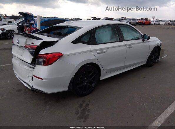2HGFE1E5XPH473515 2023 HONDA CIVIC SI Белый Задняя правая четверть