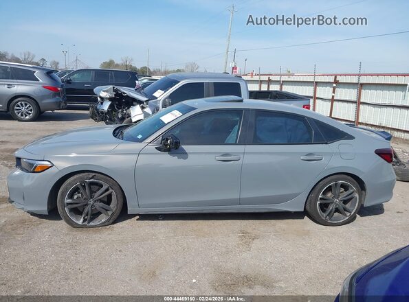 2HGFE1E5XSH476827 2025 HONDA CIVIC SI Серый Панорамный вид салона 360°