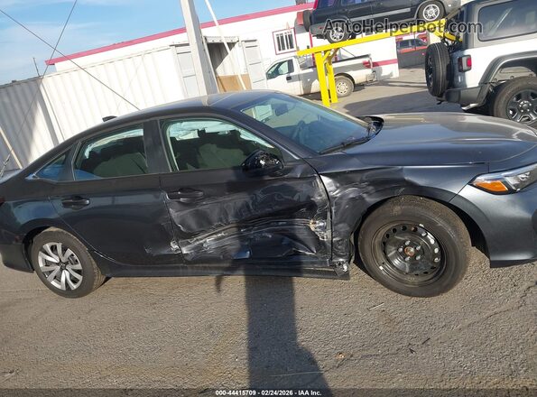 2HGFE2F21TH520001 2026 HONDA CIVIC Серый Вид задней части салона