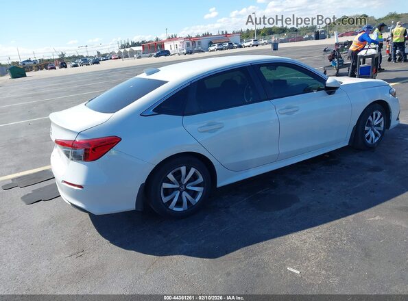 2HGFE2F23PH533144 2023 HONDA CIVIC Белый Задняя правая четверть