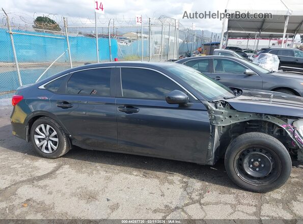 2HGFE2F28RH586022 2024 HONDA CIVIC Gray Widok wnętrza z tyłu