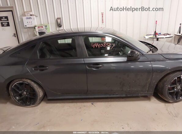 2HGFE2F51NH507813 2022 HONDA CIVIC Серый Вид задней части салона